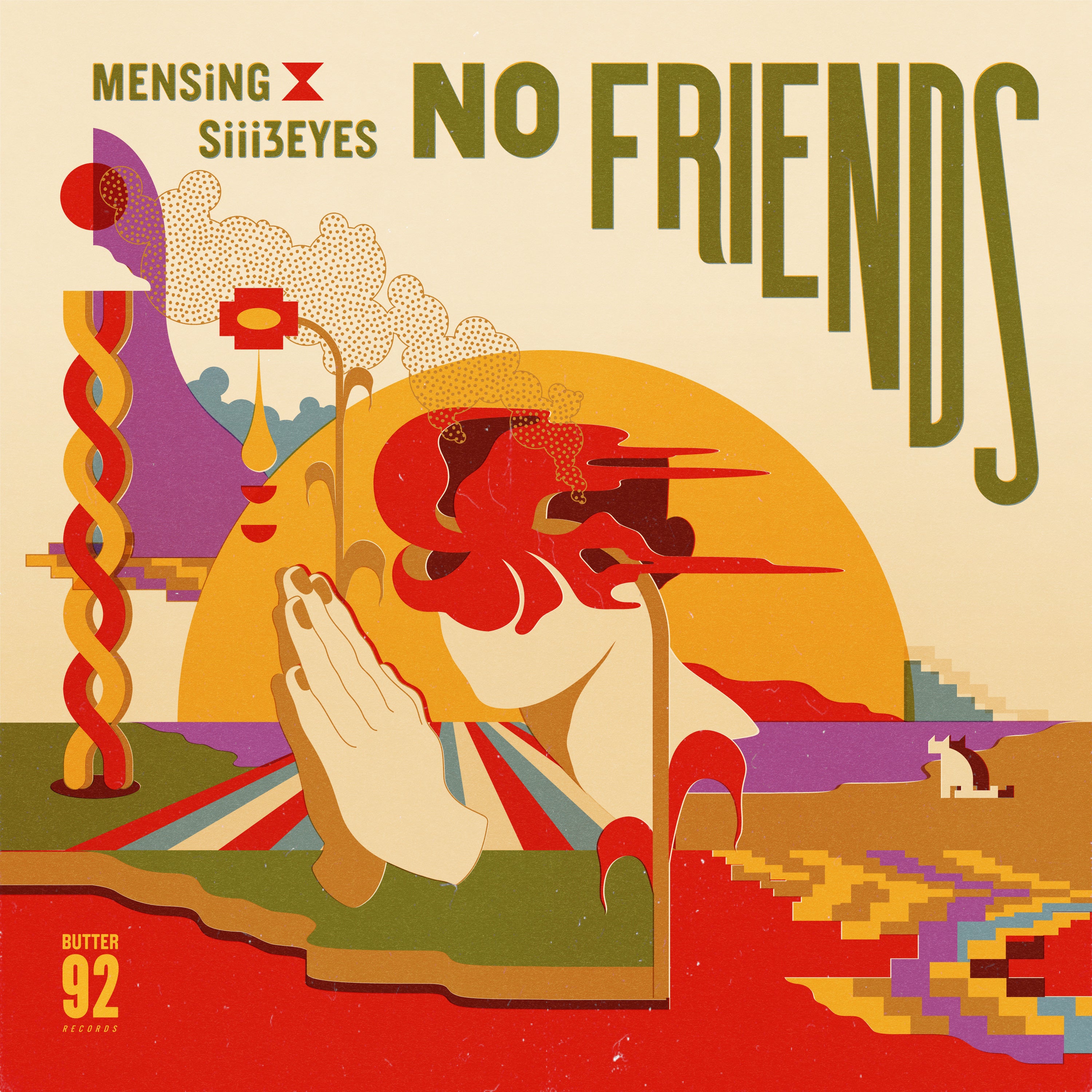 Mensing x Siii3eyes – No Friends – LP 