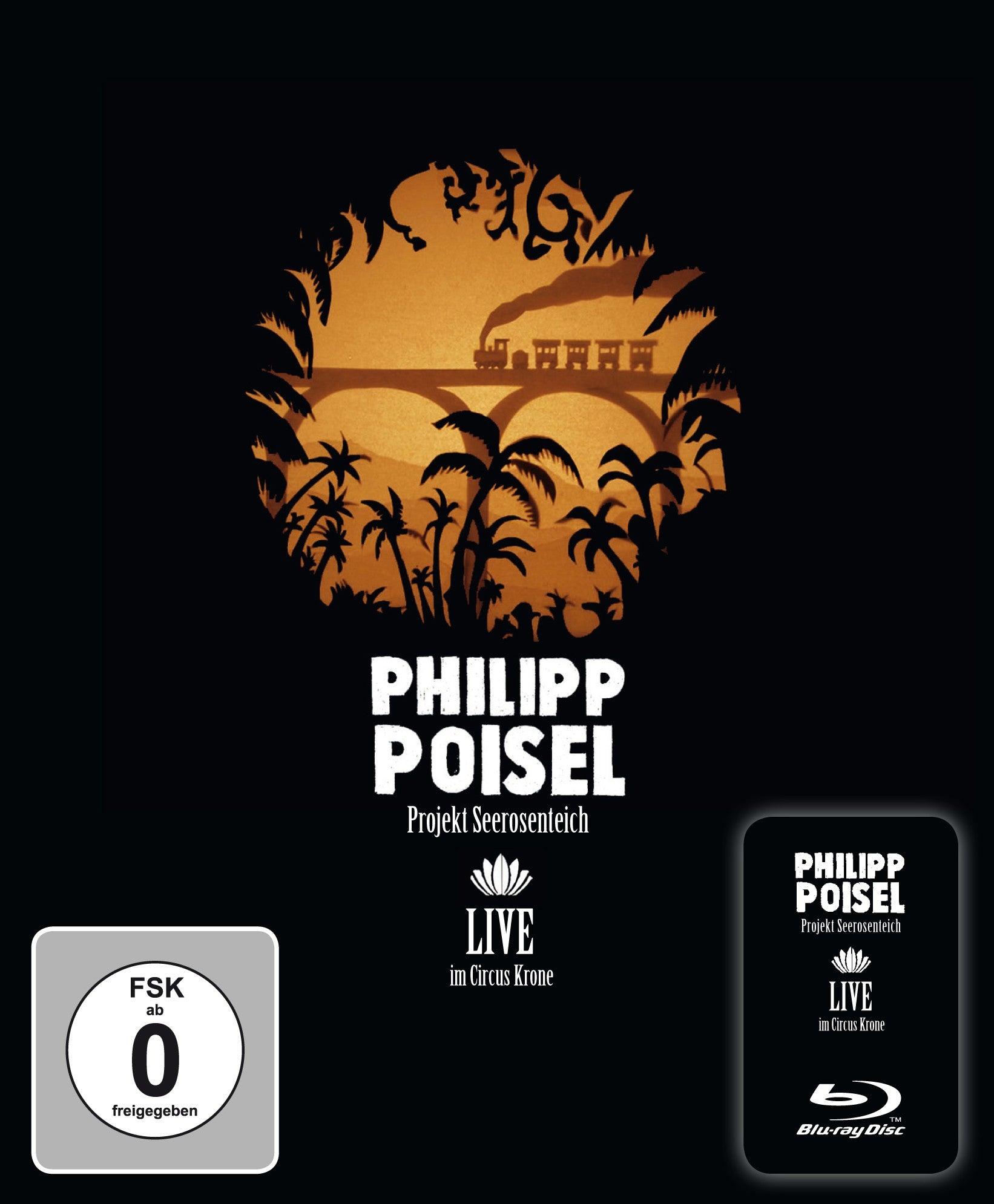 PHILIPP POISEL - Project Water Lily Pond - Live at Circus Krone - Blu-ray