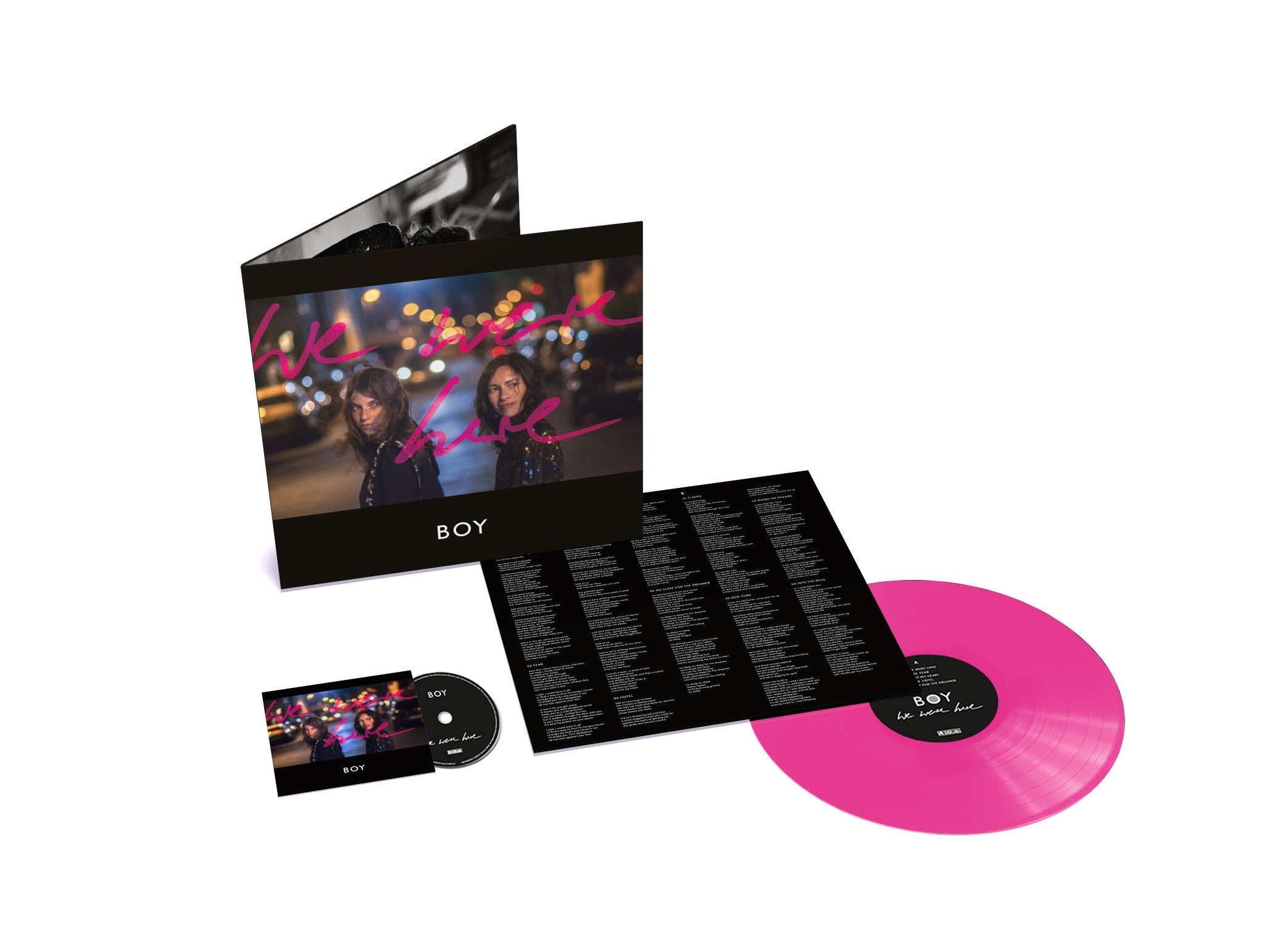 BOY - We Were Here (Pink Vinyl Limited Edition) - LP