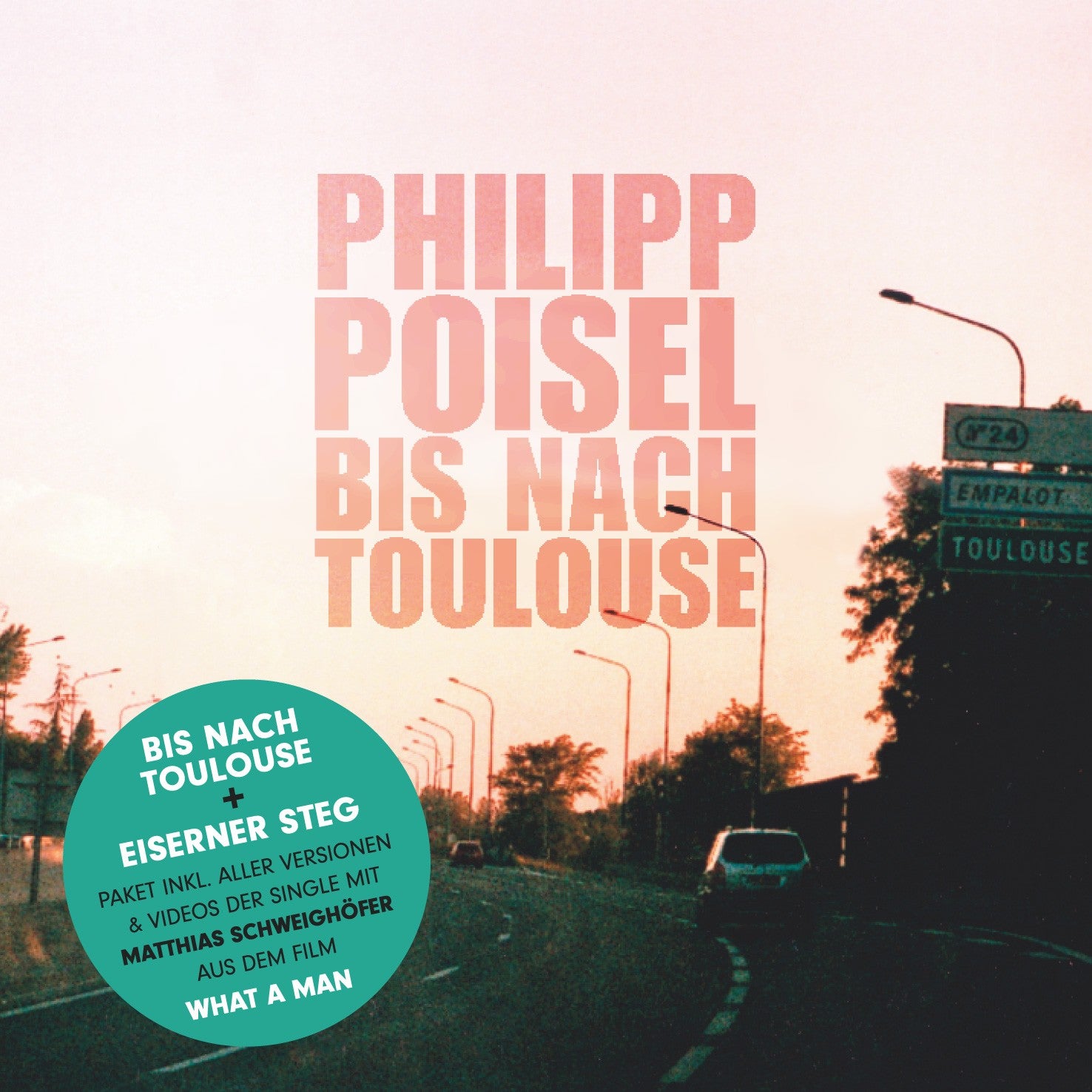 Philipp Poisel - Bis nach Toulouse - Eiserner Steg Paket - CD