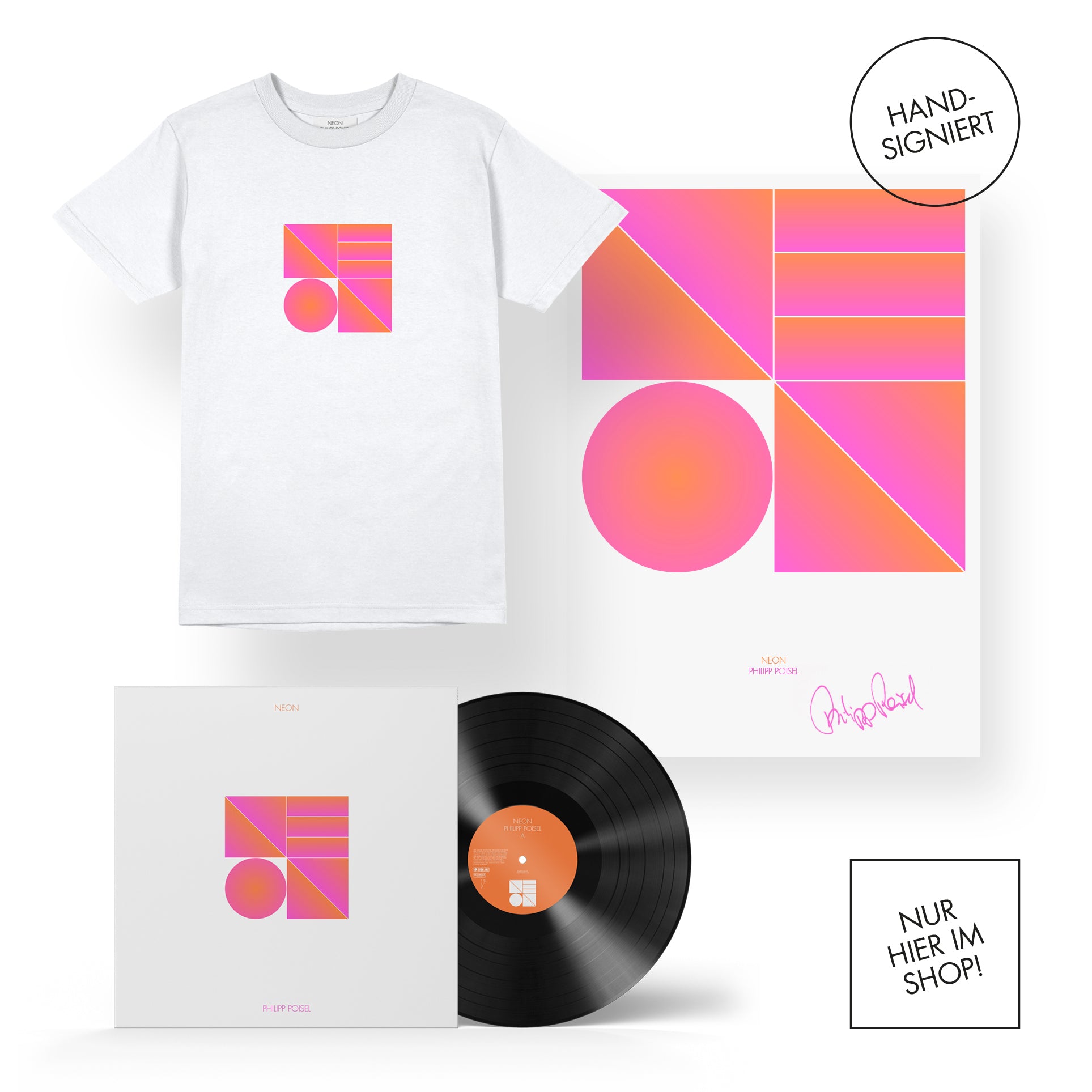 Philipp Poisel - NEON - Bundle incl. LP black